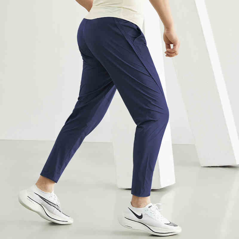 Men’s Apex-Performance Hip-Lift Pants – Quick-Dry Lace-Up Trainers