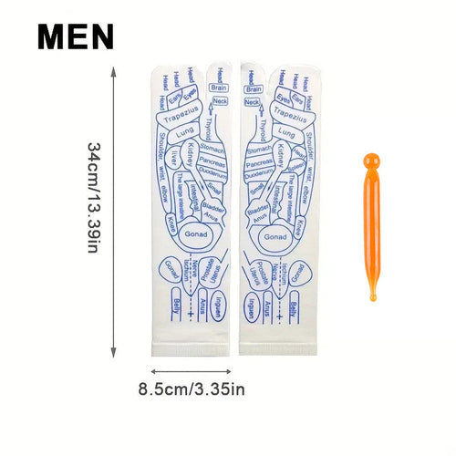Massage Relieve Tired Feet Socks Acupressure Foot Massager Reflexology