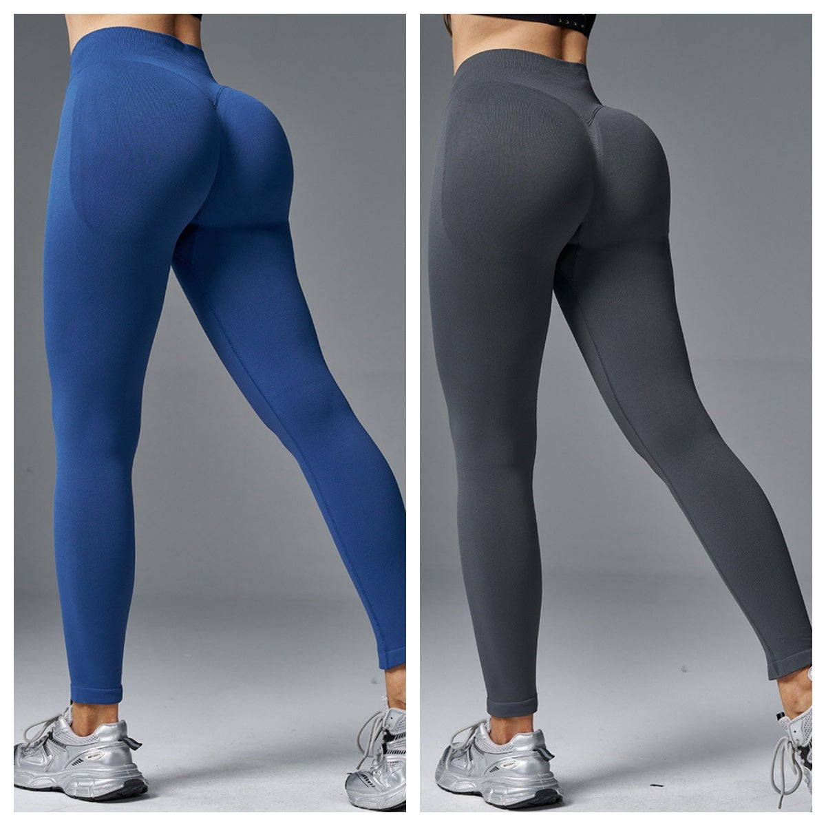 Sculpt & Lift Mid-Waist Yoga Pants – The "Peach Hip" Essential