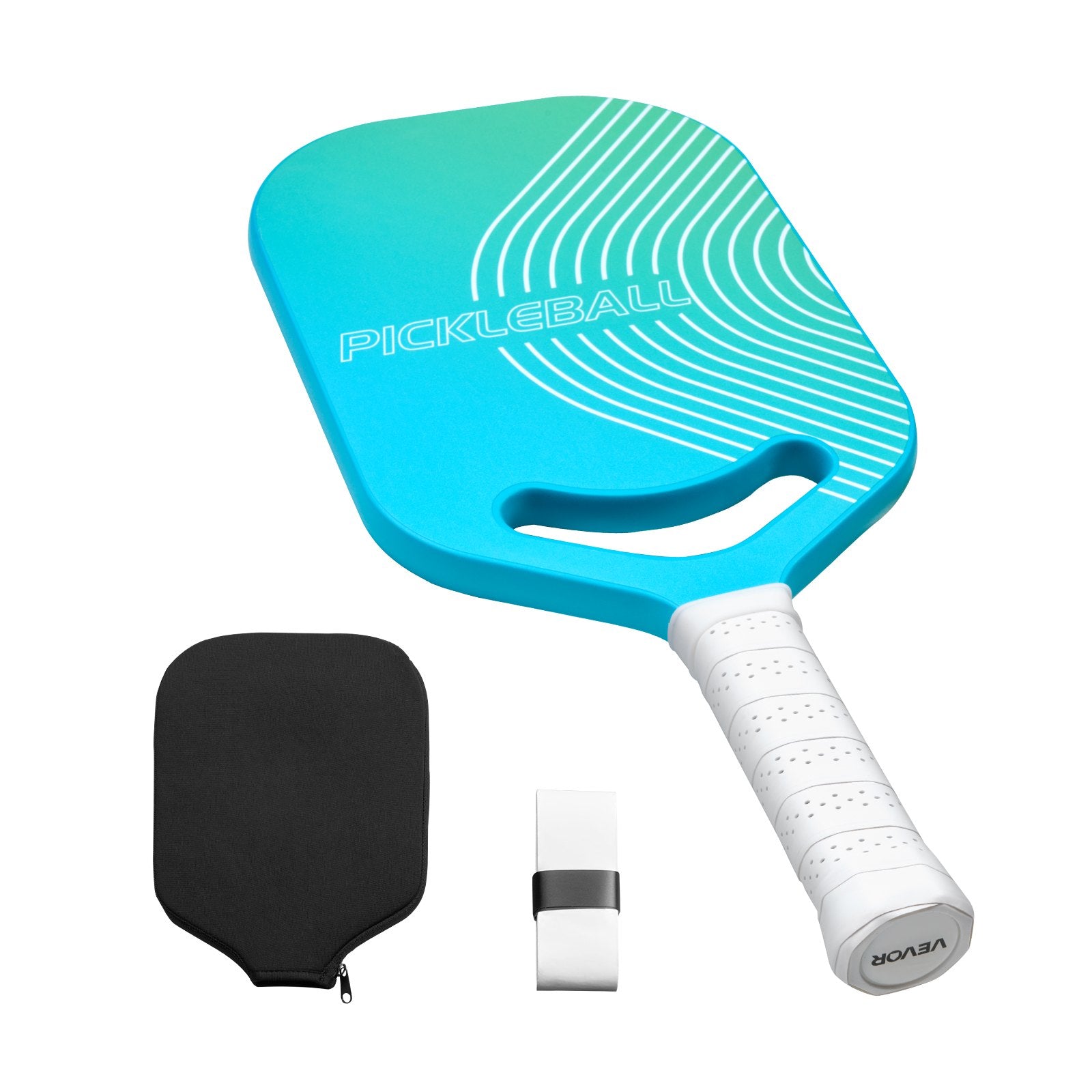 Pro Carbon Fiber Pickleball Paddle – Aero-Throat & Honeycomb Core Edition