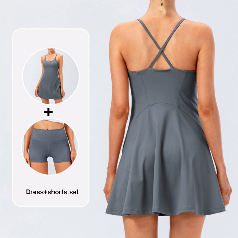 Women's tennis dress with shorts set, photo 8