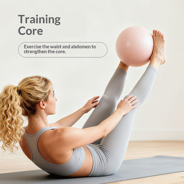 Pro-Grip 25cm Mini Yoga Ball – Anti-Burst & Frosted Stability Ball