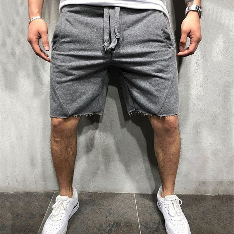 Men's Gym Sports Shorts in Grey - Lightweight Comfortable Training Fit | GearrUp