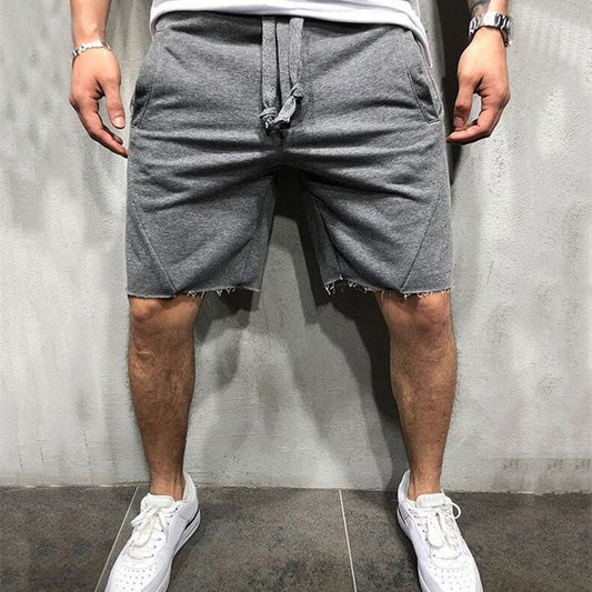 Men's Gym Sports Shorts in Grey - Lightweight Comfortable Training Fit | GearrUp