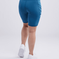 JupiterGear High-Waisted Workout Shorts with Pockets & Criss Cross Des