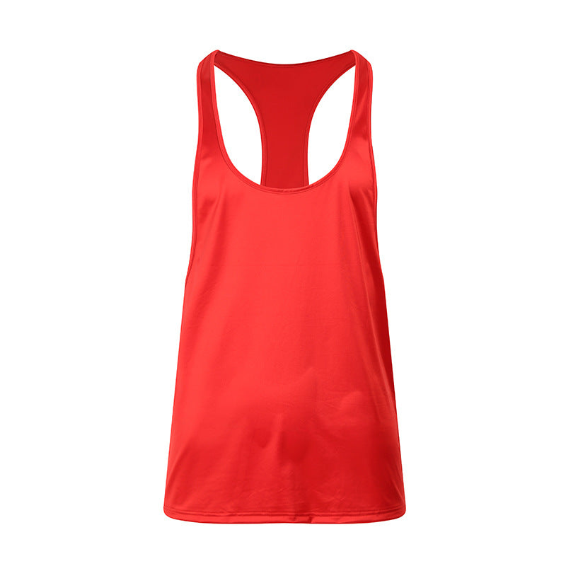 Premium Moisture-Wicking Black Fitness Tank Top by GearUp