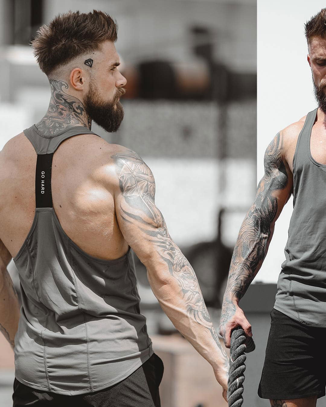 Breathable Halter Gym Tank Top