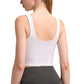 High‑Neck Women’s Yoga Sports Bra – Brushed Soft Beauty‑Back Vest