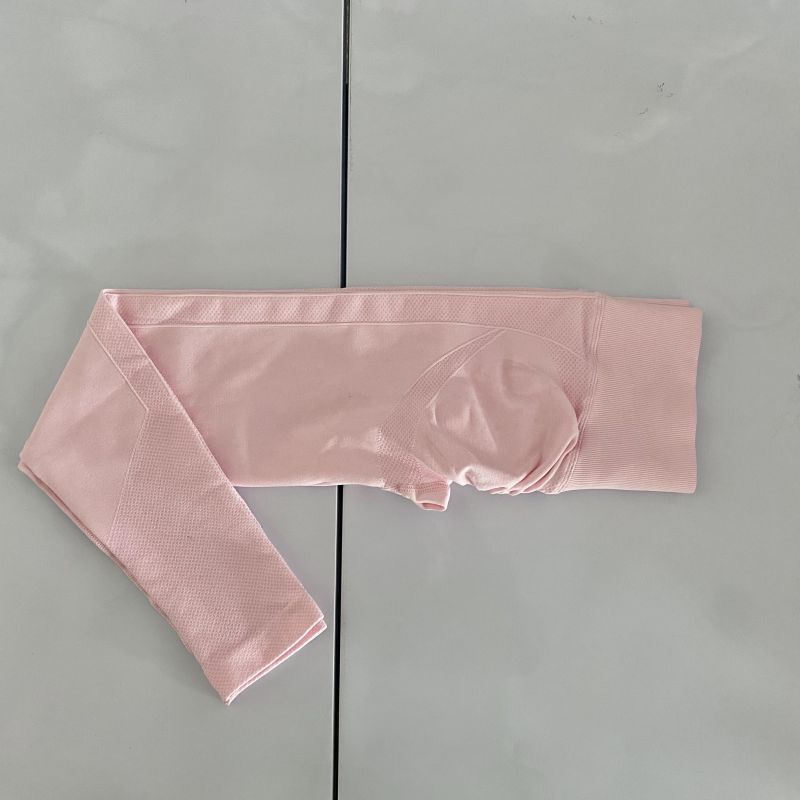Seamless Peach Hip Yoga Leggings – Hip‑Lifting Fit