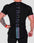 Men's slim-fit cotton gym t-shirt, colour option 1
