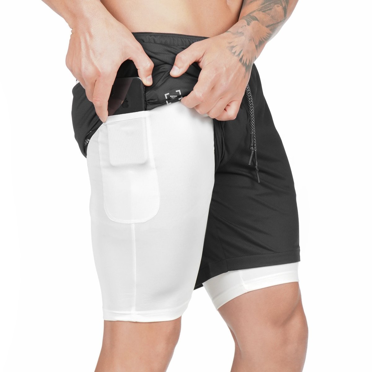Apex Pocket Compression Shorts – Ultra-Light Quick-Dry Trainers