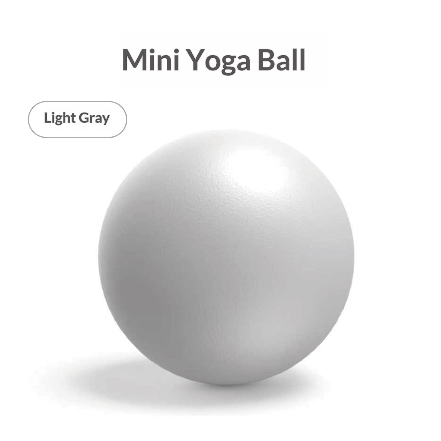 Pro-Grip 25cm Mini Yoga Ball – Anti-Burst & Frosted Stability Ball