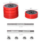 Pro-Iron 66lb Adjustable 2-in-1 Dumbbell & Barbell Set