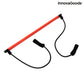 Fitness Bar with Resistance Bands and Exercise Guide Resibar