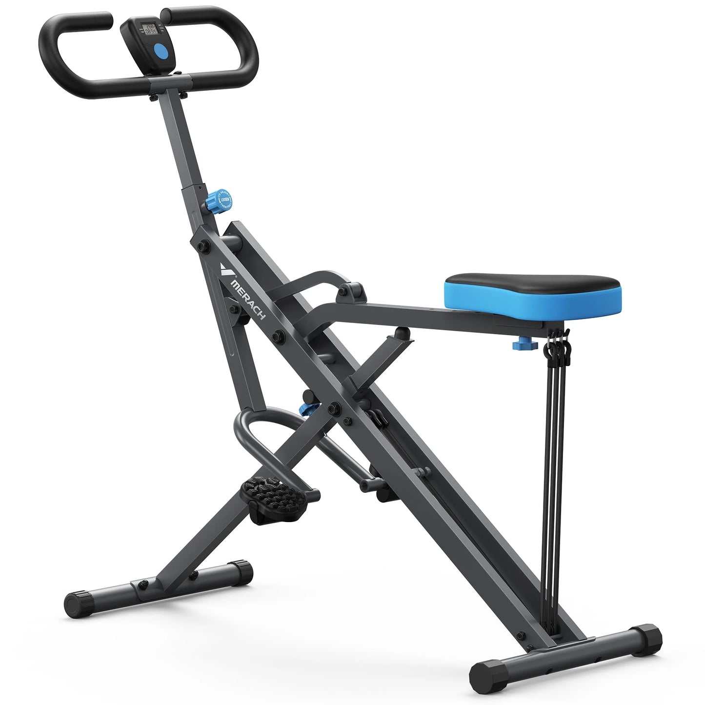 Deep Squat Machine, Adjustble Glutes Workout Equipment for Home Gym, 350 Lbs Capacity