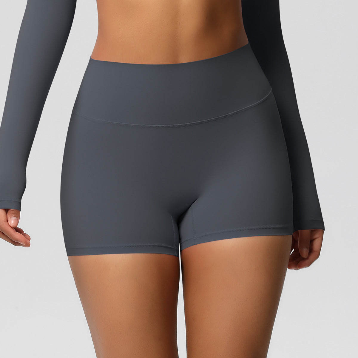 Durable Women's Solid-Color Sports Shorts | GearUp Activewea
