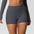 Durable Women's Solid-Color Sports Shorts