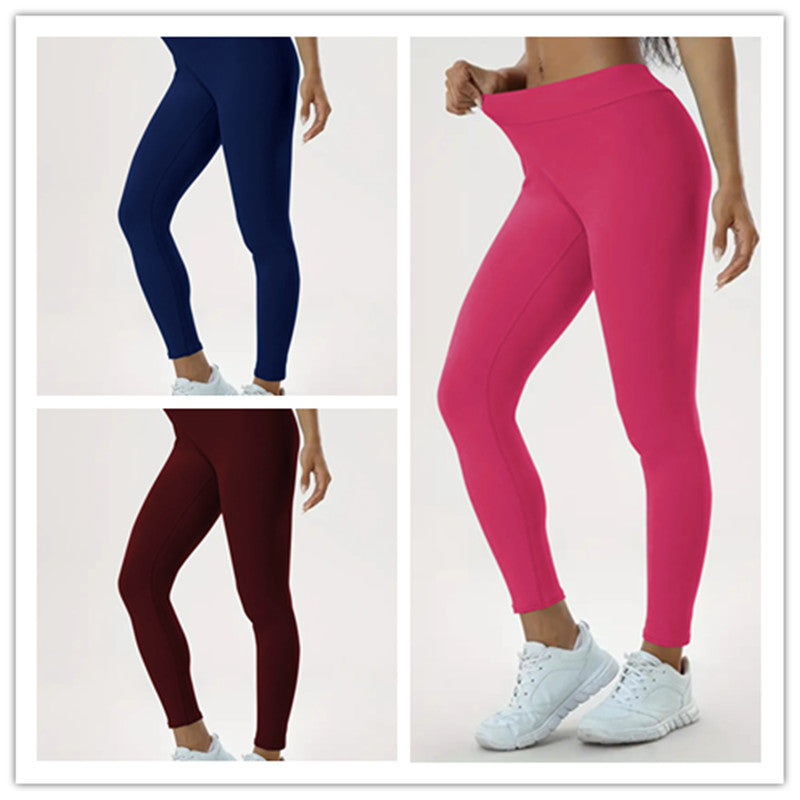 Women’s High‑Waist Yoga Leggings – Elastic Tight Fit