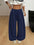 Women's pleated wide-leg sweatpants, photo 8