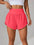 High-Waisted Ruffle Hem Shorts