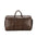 Retro business trip large capacity men's sports gym bag in PU leather with waterproof and breathable features