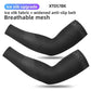 ROCKBROS Ice Fabric Running Camping Arm Warmers Basketball Sleeve Running Arm Sleeve Cycling Sleeves Summer Sports Safety Gear