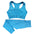 Women's seamless crop top and leggings set, colour option 2