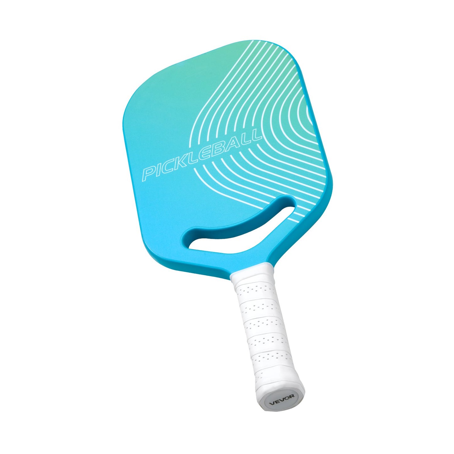 Pro Carbon Fiber Pickleball Paddle With Aero Throat Honeycomb Core Racket