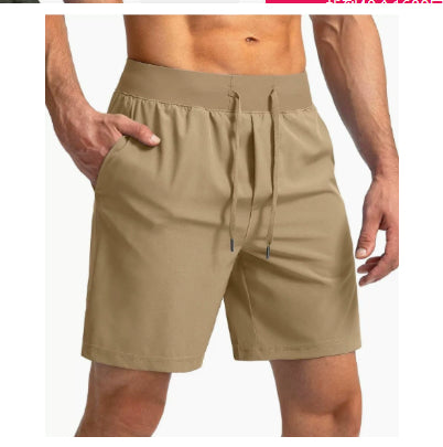 Peak Summer Training Shorts – Men’s Lightweight Nylon Fitness Shorts