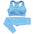 Women's seamless crop top and leggings set, colour option 5