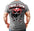 Big Print Brothers cotton stretch slim fit workout T-shirt for men in multiple colors and sizes