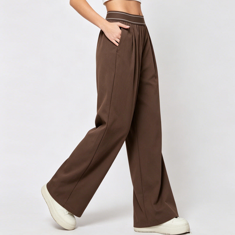Women's quick-dry relaxed-fit workout pants, colour option 2