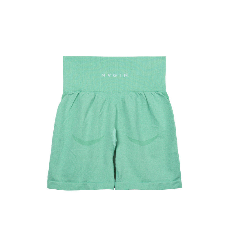 Prism Performance Yoga Shorts – High-Stretch Seamless Fit