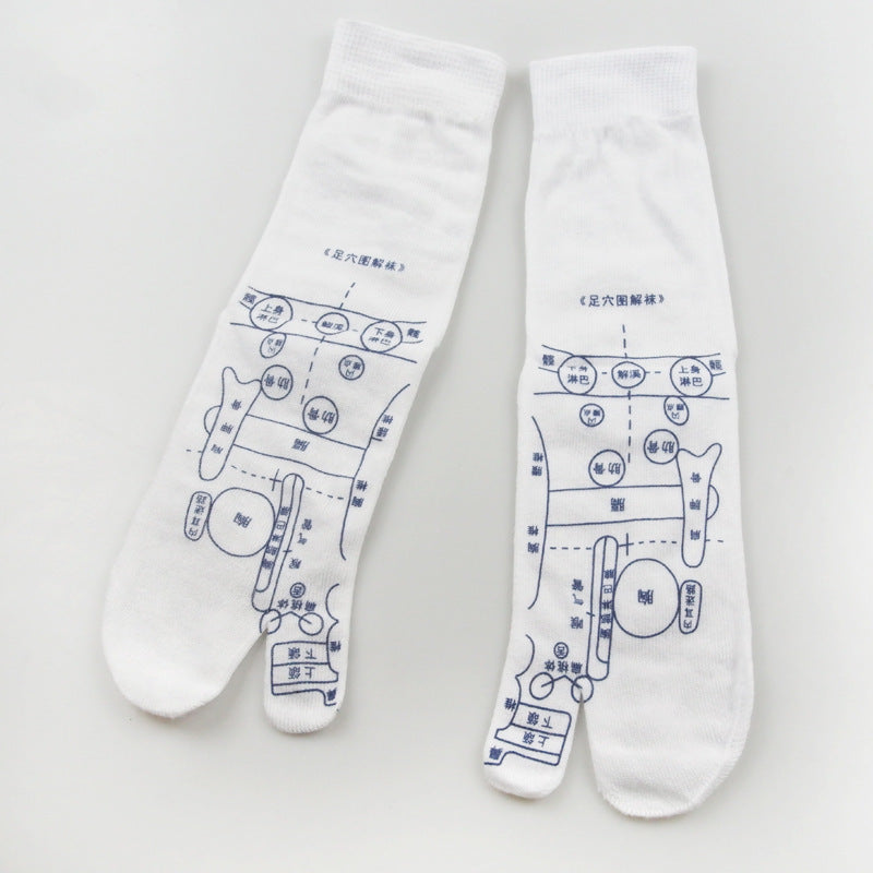 Massage Relieve Tired Feet Socks Acupressure Foot Massager Reflexology