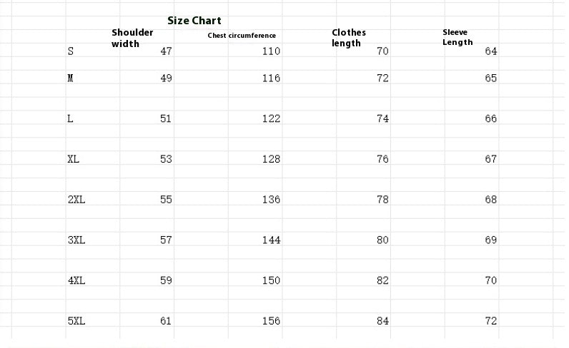 Unisex oversized drop-shoulder hoodie size chart