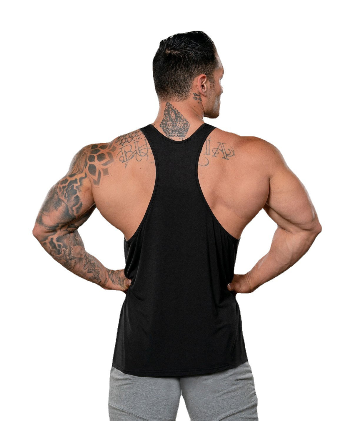 Men’s Summer Gym Tank Top – Lightweight Mesh Training Vest