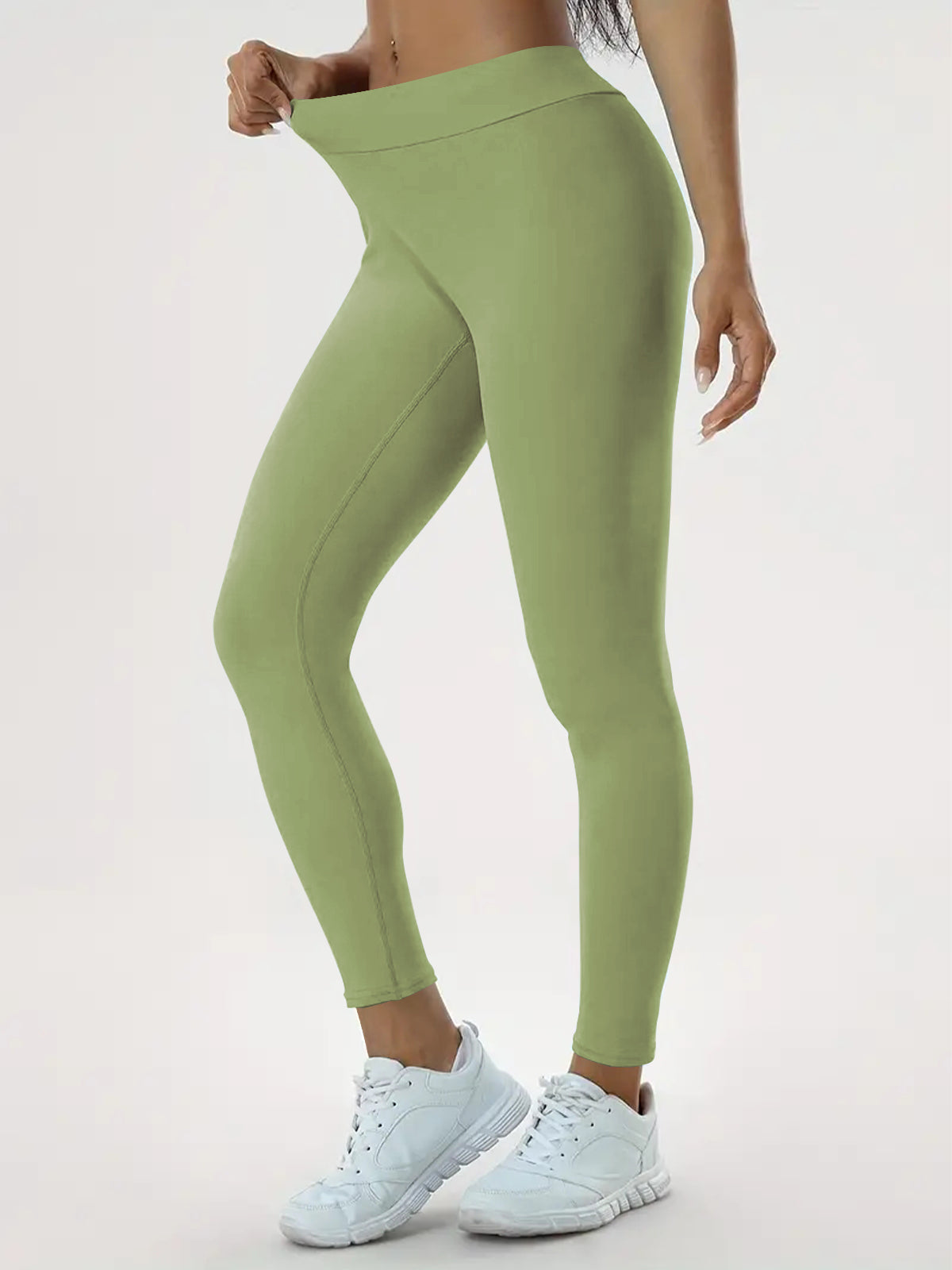 Women’s High‑Waist Yoga Leggings – Elastic Tight Fit
