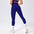 High-Waist Seamless Pleated Leggings in Vibrant Colors | Gea