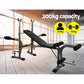 Everfit Weight Bench 8 in 1 Bench Press Adjustable Home Gym Station
