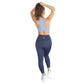 Ananda Racerback Sports Bra - Powder Blue