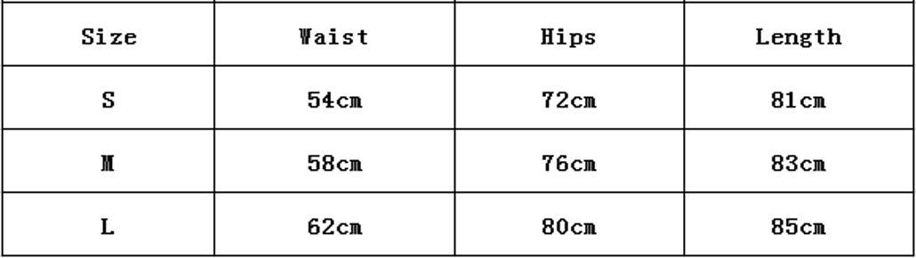 Size chart for SculptFlex Seamless High-Waist Performance Leggings showing measurements for S, M, and L sizes.