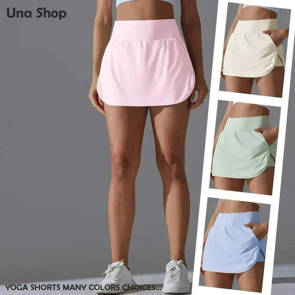 Silhouette Pocket Yoga Shorts