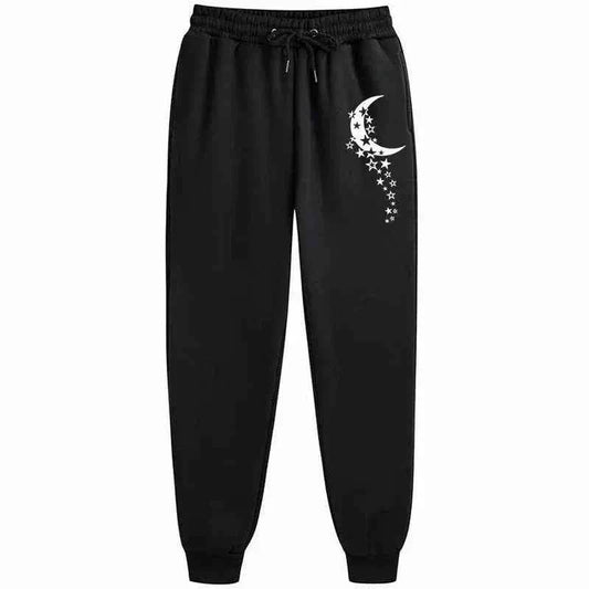 Premium women's print drawstring jogger pants in vibrant colors with adjustable waist for casual comfort