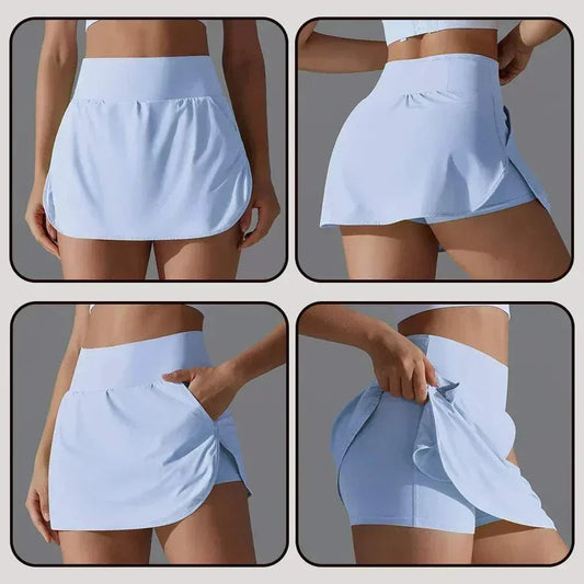 Silhouette Pocket Yoga Shorts