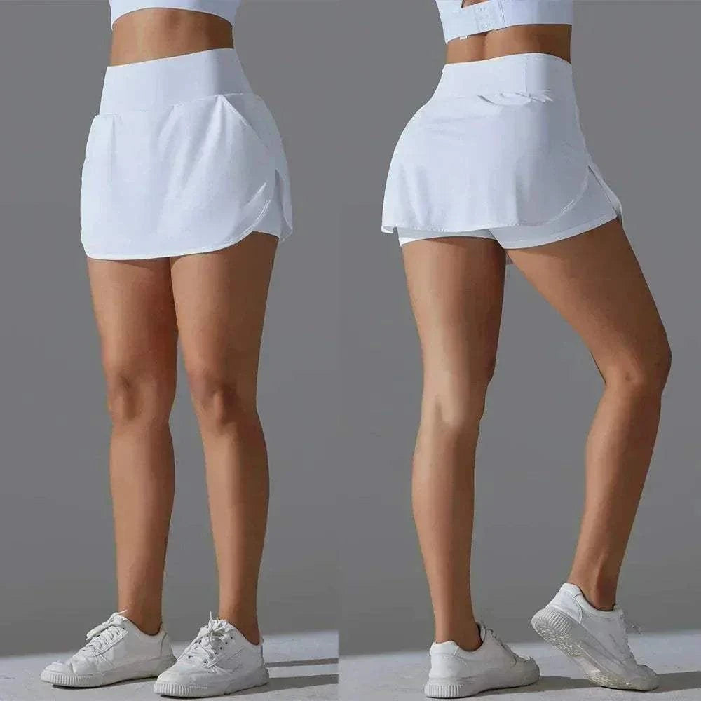 Silhouette Pocket Yoga Shorts