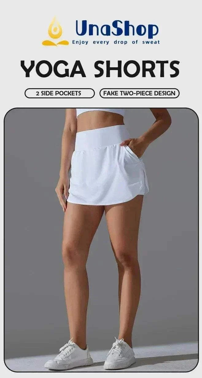 Silhouette Pocket Yoga Shorts