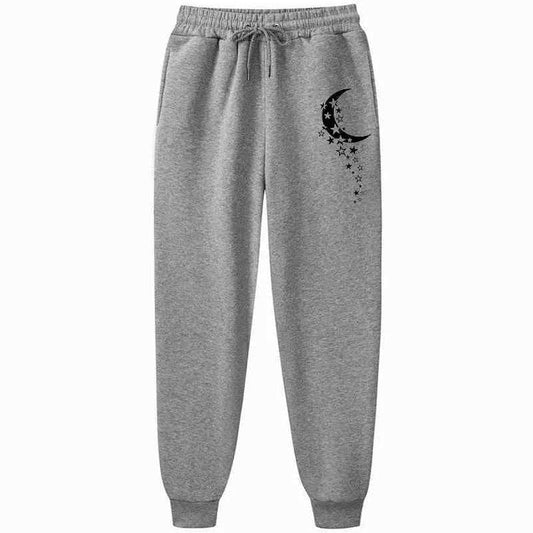 Premium women's print drawstring jogger pants by GearrUp in vibrant colors, comfortable and breathable fabric, ideal for casual and active wear.