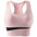 FlexForm Seamless Padded Fitness Bralette in soft pink designed for lightweight support and active wear.