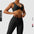 Women's Solid Color Cross Back Sports Bra – Premium Comfort