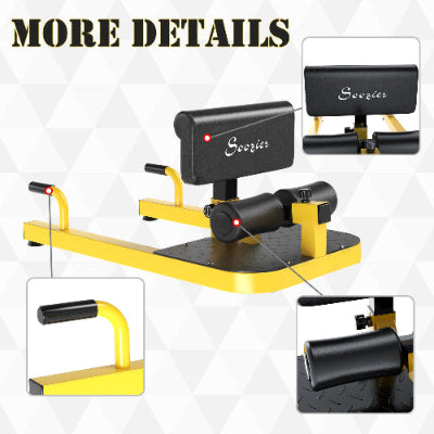 Durable Multi-Function Squat Machine for Home Gym Training